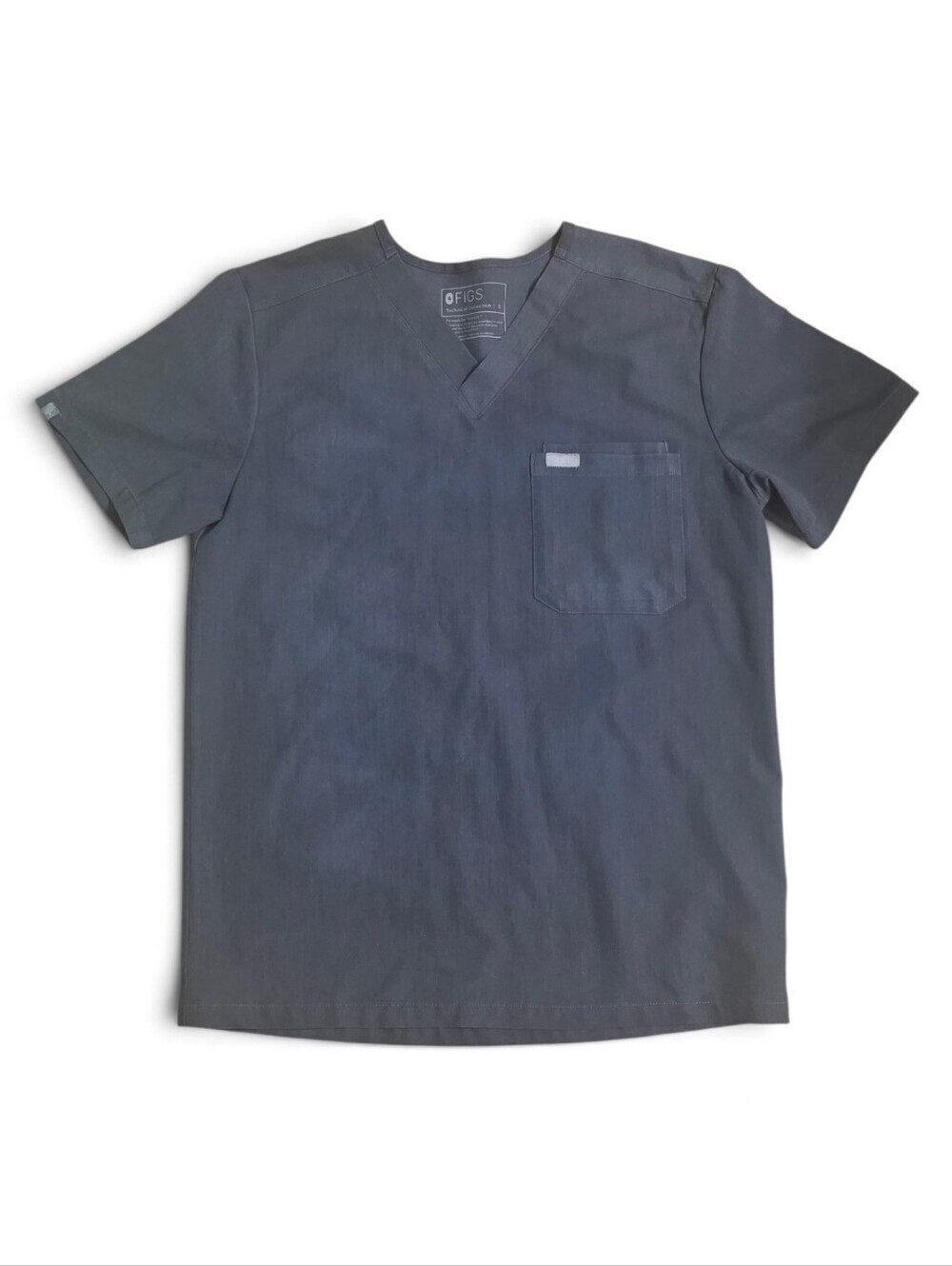 FIGS Leon Scrub Top In Navy Size Small